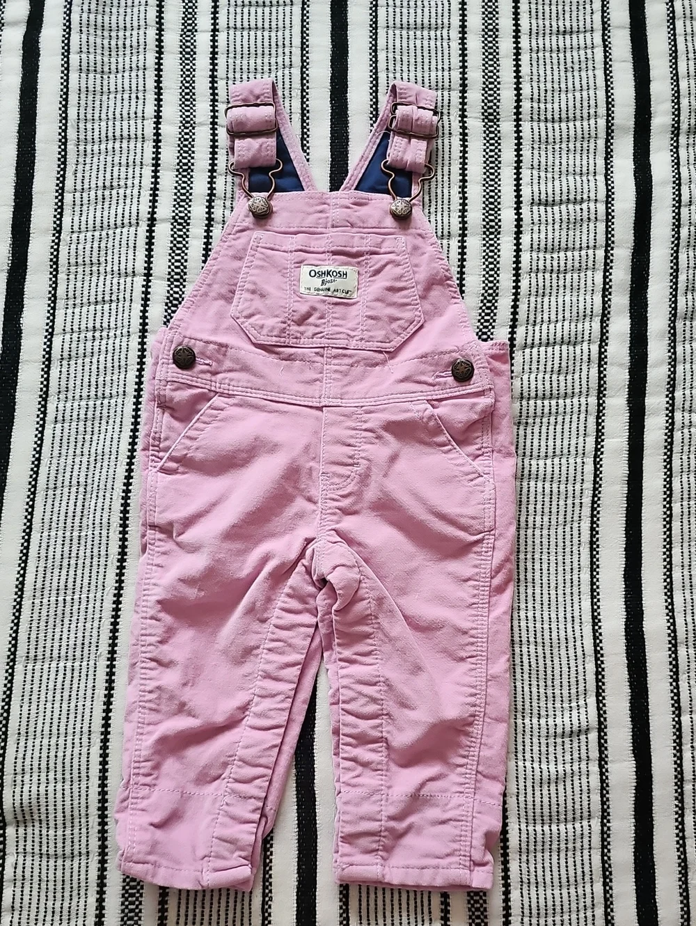OshKosh B'gosh Light Pink Toddler Overalls